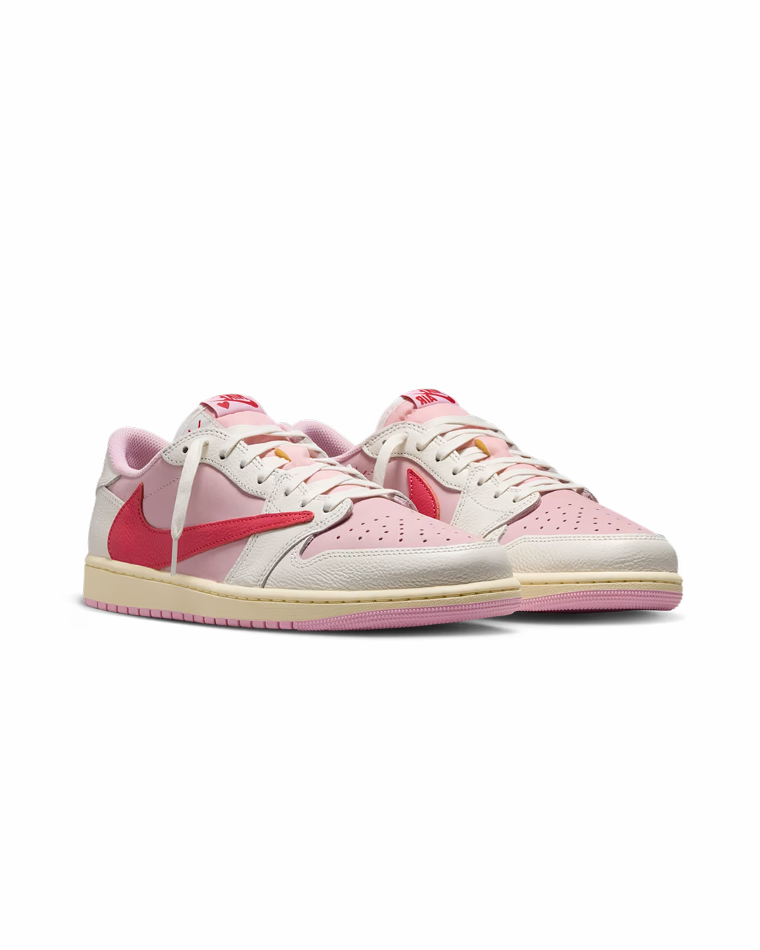 Air Jordan 1 OG SP x Travis Scott x Shy Pink and Tropical Pink