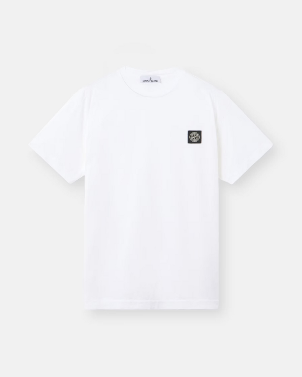 Stone Island Square Logo White