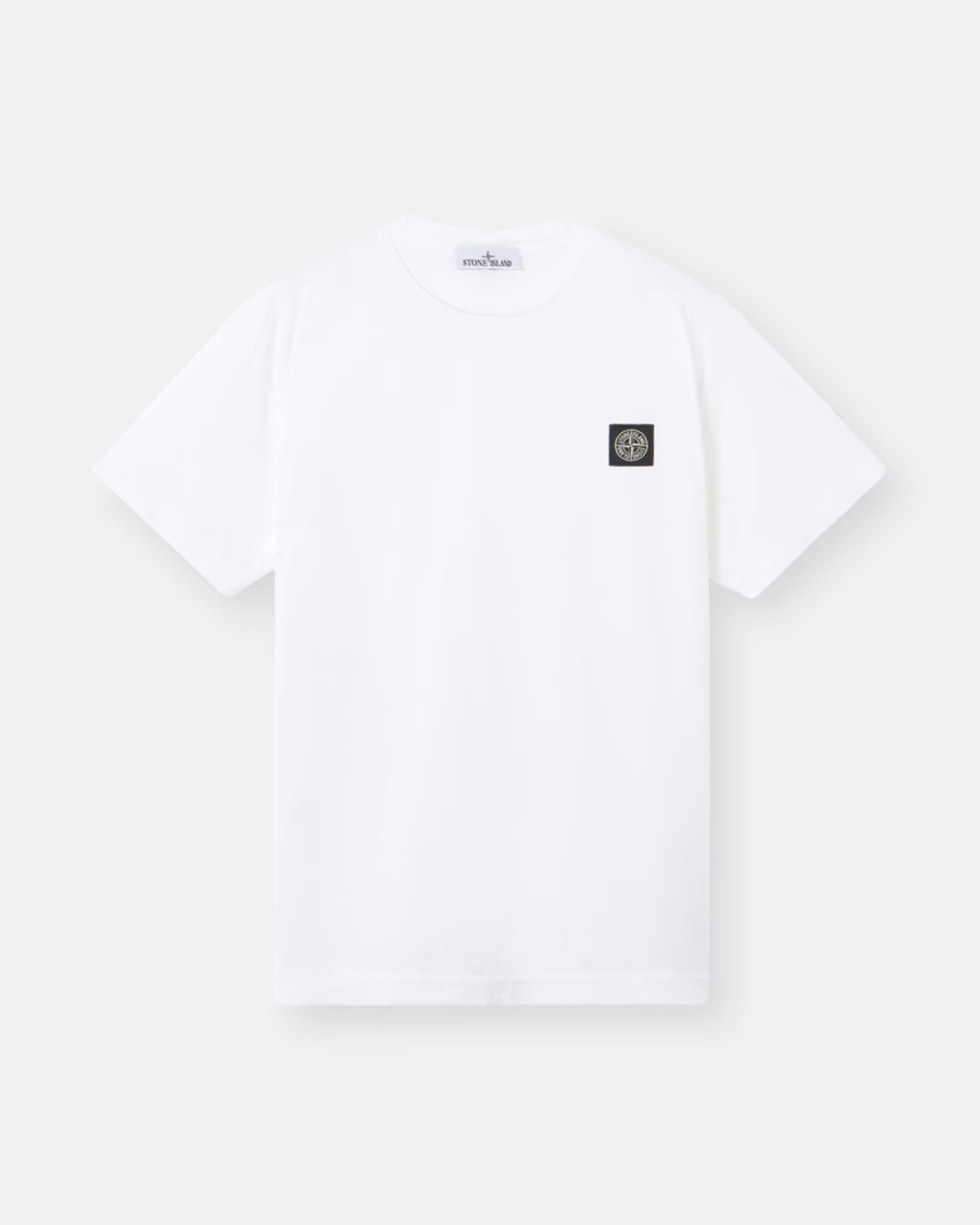 Stone Island Square Logo White