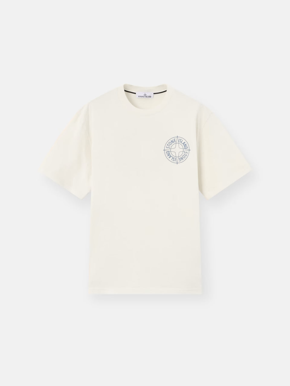 Stone Island Compass Logo White