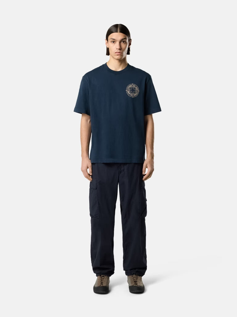 Stone Island Compass Logo Blue