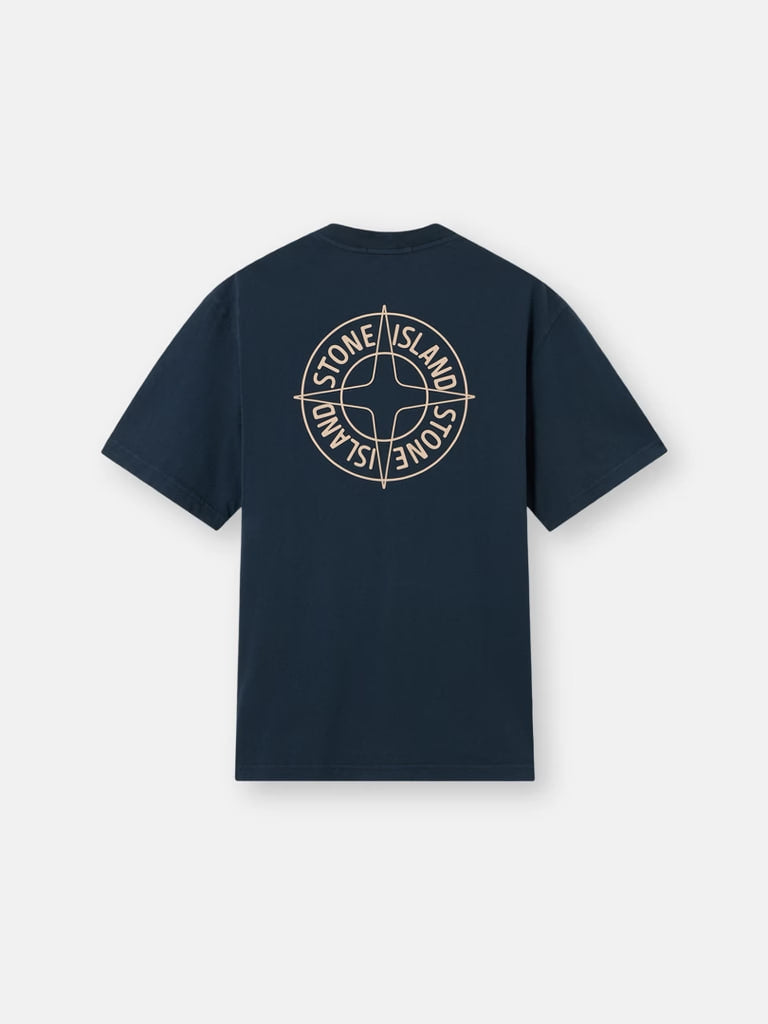 Stone Island Compass Logo Blue