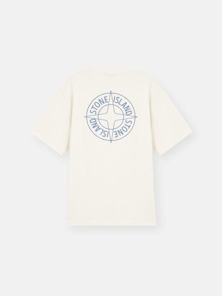 Stone Island Compass Logo White